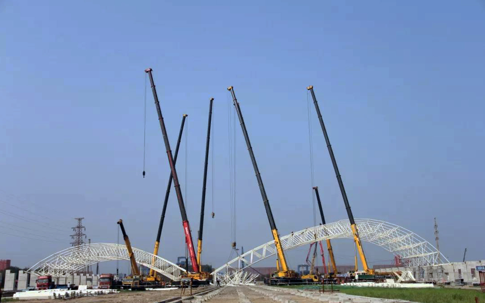 網架結構工程的安裝方法