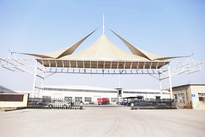 蘇海工貿膜結構大門